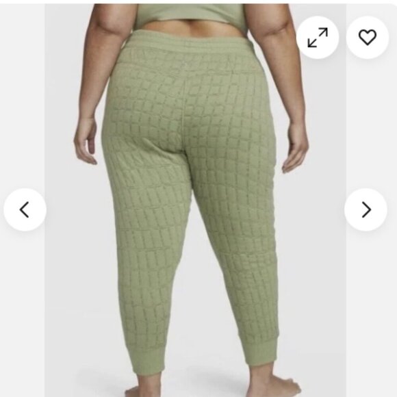 Nike DX6363-386 Women’s 3X Yoga Luxe Therma-FIT Quilted Pants - Picture 2 of 8